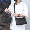 Nueva Bolsa Cruzada Casual Simple Moderna Bolsa de Hombro Estilo Unisex Bolsa General Costuras Multicapa Ligera para Mujer