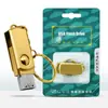 Pen Drive Rotativo de Metal com Gravação 64g Pen Drive da Empresa Licitante Pen Drive Pequeno e Gordo USB Atacado de Pen Drives USB