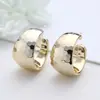 Pendientes de C-shape de Moda con Sentido de Diseño de Nicho para Mujer, Pendientes de Botón Versátiles y Modernos, Pendientes de Botón Geométricos, Joyería de Oreja Exquisita y Elegante para Mujer