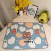 Almohadilla de pañal de algodón puro más terciopelo para niños, impermeable, lavable, compresa menstrual, almohadilla para la menstruación, colchón fisiológico para el período, impermeable, para niños, de doble cara