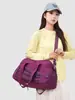 Bolsa de viaje portátil de gran capacidad, bolsa de almacenamiento de viaje multifuncional ligera, bolsa de mano para viajes cortos, bolsa de yoga y fitness