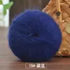 Suéter cachecol casaco de lã mohair tricotado à mão bola de lã suéter de bebê xale lã fina