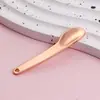 Colher para Creme Facial, Raspador para Creme para Olhos, Acessório de Beleza com Logotipo a Laser, Colher em Formato de Meia-Lua, Colher para Creme Facial, Colher de Beleza