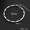 Pulsera de Cadena Rombo de Acero de Titanio para Hombres y Mujeres Hip-Hop Joyería de Acero Inoxidable Simple de Moda Versátil Joyería de Mano para Parejas Que No Se Desvanece