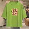 Comércio Exterior Transfronteiriço, roupas para mães, blusa casual fashion estampada de manga três quartos, design único, camisa básica que afina a silhueta