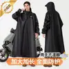 Impermeables hechos a medida con mangas, disponibles en estilos para hombre y mujer, diseño de cuerpo completo, adecuados para adultos, engrosados para lluvia intensa y diseñados para andar en motocicleta