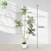 Dez Principais Conquistas de Plantas Verdes Simuladas em Estilo Antigo para Sala de Estar Interna Escadas Grande de Chão Bionic Classy Acessível Luxo Plantas Artificiais em Vasos