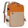 Mochila de viaje para mujer, gran capacidad, adecuada para viajes de negocios, viajes de ocio, ligera, adecuada para estudiantes universitarios, mochila para portátil para hombre