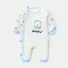 Ropa Interior para Bebé Ropa Unitaria para Bebé para Niños y Niñas Algodón Puro Manga Larga Ropa de Liebre para Primavera y Otoño Ropa para Gatear Ropa Personalizada para Niños