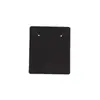 Venta Caliente Transfronteriza 6x7cm Tarjeta Vertical de Papel Kraft para Collares Cartón para Pendientes Empaque de Joyería de Papel Stock Listo