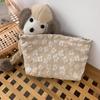 Bolsa de Cosméticos para Mujer de Gran Capacidad Portátil Sensorial de Alto Nivel Bolsa de Almacenamiento de Flores Popular en Internet Estilo Ins Bolsa de Almacenamiento Bolsa de Tocador