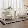 Sillón individual tipo crema, mueble de diseñador para sala de estar, dormitorio, balcón, apartamento pequeño, silla de ocio de lujo ligero, modelo popular en línea