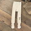 Pantalones de licra acolchados para niñas estilo western pantalones largos para mujer pantalones para bebé terciopelo de cordero acolchado bebé cálido