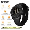 Sanda Temu Reloj Más Vendido Multifuncional Unisex Esfera Grande Reloj Deportivo Resistente al Agua Muñequera Pantalla Desplazable Reloj Electrónico