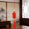 Letrero de Bendición de Año Nuevo Colgante de Borla para Carrillón de Viento Decoración de Linterna Auspiciosa DIY Atmósfera del Festival de Primavera Regalo de Inauguración