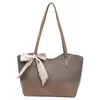 Bolso de Mujer Versátil Casual Moda Retro 2026 Nuevo Bolso Tote Color-Block Gran Capacidad Bolso de Hombro Único para Viajes de Mujeres