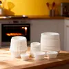 Moldes para Magdalenas Resistentes a Altas Temperaturas, Papel a Prueba de Grasa, Vasos de Papel con Bordes Enrollados, Moldes para Muffins, Papel para Freidora de Aire, Papel Especial para Uso Doméstico