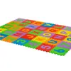 Tapete de Brincar Alfanumérico de Espuma Eva Alfabeto Abc Puzzle Tapete de Espuma para Chão Infantil Tapete de Brincar para Chão Venda por Atacado