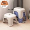 Taburete pequeño Hogar Plástico Engrosado Sala de estar Mesa de centro Banco Silla Baño para niños Baño Cambiador de zapatos Producto nuevo