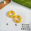 El Mismo Colgante de Mahjong de Trece Fichas de Oro Arena Antigua con la Misma Tienda de Oro para Hombres y Mujeres con Alta Retención de Color y Hebilla de Seguridad para la Fortuna