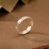 Yuebao Joias Prata Pura S999.9 Pintado a Ouro Palavras Auspiciosas Anéis de Casal Acompanhantes Moda Retrô Simples Anel Ajustável