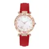 Reloj Popular Transfronterizo para Mujer Caja de Aleación Incrustada con Diamantes Correa con Patrón de Estrella de Mar de Moda Reloj de Cuarzo para Mujer