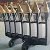 Pequena enxada de rodas para solo solto, enxada escavadora, equipamento multifuncional, máquina enxada de revolvimento de solo plano, atacado