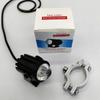 Farol auxiliar de motocicleta, farol de rua, pequena pistola de aço, alto brilho, flash explosivo, lâmpada modificada, luz dupla integrada para longe e perto, branca e amarela, lâmpada de motocicleta