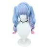 Peluca Cos Hatsune Miku Rabbit Hole Miku Hatsune Pequeño Demonio Dibujos Animados Anime Cabello de Fibra de Alta Temperatura Dobles Coletas