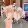 Traje de tocado infantil de estilo chino para niñas, horquilla Hanfu, horquilla de estilo antiguo, sacudida de paso, accesorios para el cabello de mariposa con borla súper hada