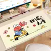 Alfombrilla de Escritorio de Secado Rápido con Oso Violento, Alfombrilla para Ratón, Alfombrilla Absorbente de Agua para Escritorio de Estudio de Estudiante, Alfombrilla de Piso de Tierra de Diatomeas
