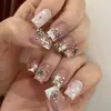Accesorios Dulces y Geniales para Uñas de Estrella de Cinco Puntas, Decoraciones Metálicas de Aleación Estilo Punk Estrella Pequeña Cruz