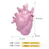 Cross-border Hot Resin Vase Crafts Creative Heart Shape Sculpture Peças Técnicas Home Dried Flower Vase Decorações