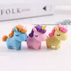 Borrador de unicornio de dibujos animados creativo, lindo borrador de red rojo limpio, papelería de escuela primaria, regalo de jardín de infantes al por mayor
