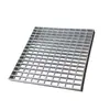 Rejilla de acero galvanizado, rejilla de acero inoxidable, tapa de canaleta de drenaje, rejilla de acero galvanizado en caliente entrelazada de alta resistencia