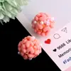 Corazón de Amor Perla Arcilla Blanda Cuentas DIY Accesorios Hechos a Mano Cuentas de Agujero Recto DIY Cadena para Teléfono Llavero Cadena para Bolso Accesorios