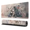 Alfombrilla de Ratón de Belleza Anime con Borde Bloqueado Antideslizante para Teclado para Hombres y Mujeres Alfombrilla de Escritorio para Computadora Alfombrilla de Ratón Grande de Goma Fabricante