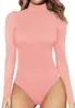 2025 Europa y Estados Unidos ropa de mujer transfronteriza Amazon top básico casual de manga larga ajustado mono body estampado de leopardo