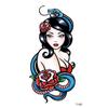 Pequeñas pegatinas de tatuaje fresco viento Harajuku pegatinas de tatuaje coreanas suministro de Amazon fábrica en stock pegatinas de tatuaje al por mayor