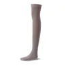 Nuevos Calcetines de Punto de Cachemir de Color Sólido Simples Versátiles para Mujer Otoño/Invierno Cálidos Cómodos Protección contra el Frío Suaves Amigables con la Piel
