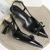 Zapatos de Tacón Alto Europeos y Americanos Transfronterizos de Comercio Exterior, Modelos Nuevos de Moda y Versátiles, Impresionantes y Cómodos Zapatos de Tacón de Aguja, Sandalias de Tacón Alto