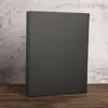 Fichário de argolas capa dura em couro A4 em estoque livro de armazenamento de tecido com 3 furos amostras de cores amostras de tecido em branco
