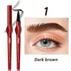 Lápis Microblading Líquido para Sobrancelha com 4 Pontas à Prova d'Água e Sem Manchas Caneta 4D Wild Brow