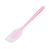 Herramientas para hornear, gran raspador integrado de silicona translúcida, espátula para crema, raspador para pasteles, fábrica en stock, venta al por mayor