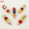 Nova Série de Espetos de Frutas DIY Cola de Creme Acessórios de Resina Enfeites de Cabelo Pingentes Adesivos