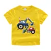 Camiseta de Manga Corta con Estampado Nuevo para Niños Algodón Cuello Redondo Manga Media Camiseta de Manga Media Spot Hair Ropa de Verano para Bebé Ropa Infantil 1