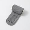 Meia-Calça Infantil Outono e Inverno Torcida Escovada Antiderrapante Algodão Penteado Branco Veludo Fino Leggings para Meninas
