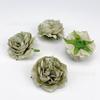 Cabeza de Rosa Simulada de 7 cm Pasador DIY Tocado Ropa Flor de Boda Pared de Flores Fiesta de Cumpleaños de Boda Accesorios para Fotos