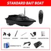 Barco de pesca GPS transfronterizo de 600 metros, barco RC inteligente de doble almacén, crucero a velocidad constante, envío de anzuelos, barco de posicionamiento de retorno automático, barco cebador