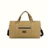 Bolsa de Viagem Masculina Handheld Canvas Bag Trabalho Handheld Bag Bag Storage Bag Printable LOGO Toolkit Atacado